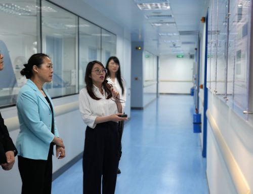 全國婦聯副主席、書記處書記張曉蘭 率團考察中藥檢測中心